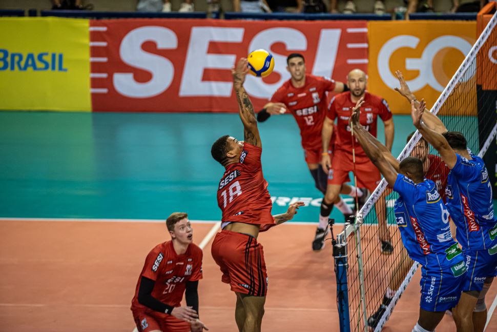 Sesi Vôlei estreia com derrota na Superliga Bet7k 2023/2024