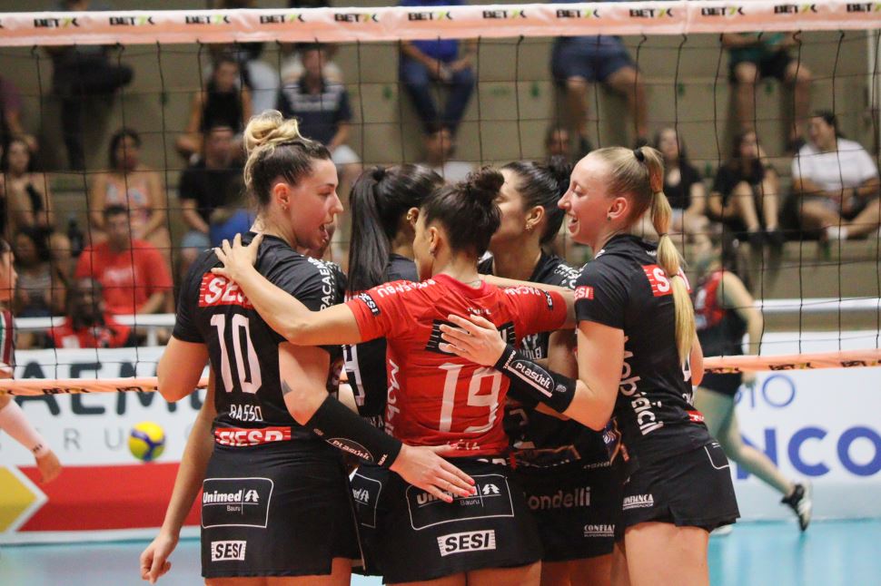 Sesi Vôlei Bauru encara Flamengo pela Superliga Bet7k 2023/2024