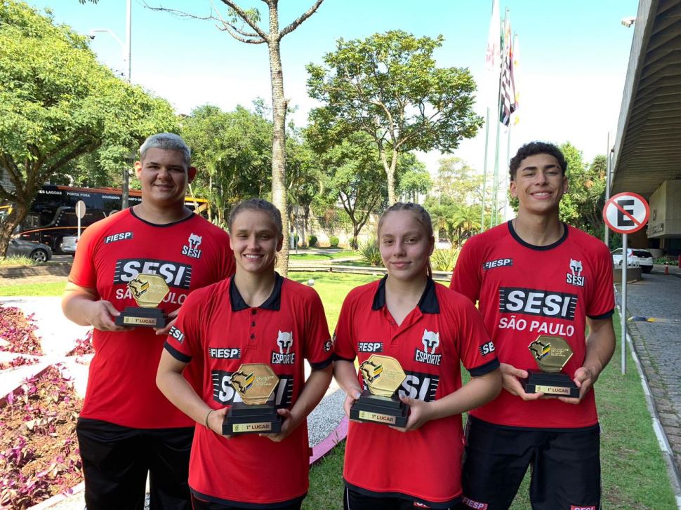 Sesi-SP é campeão geral da Seletiva Nacional de Judô Sub-18 e Sub-21