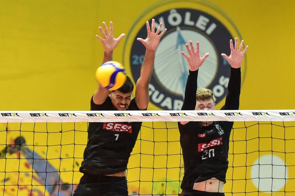 Sesi Vôlei e Sesi Vôlei Bauru fazem rodada dupla pela Superliga Bet7k 2023/2024 