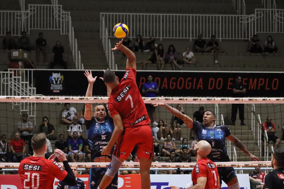 Sesi Vôlei bate Suzano Vôlei e se classifica na Copa Brasil Bet7k 2024