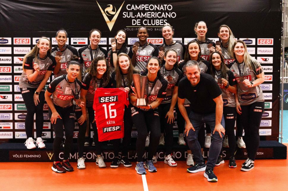 Em final épica, Gerdau/Minas conquista Campeonato Sul-Americano Feminino de Clubes 2024