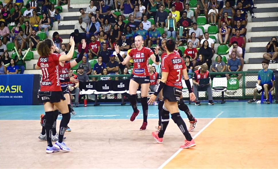 Sesi Vôlei Bauru perde para Brasília Vôlei na Superliga Bet7k 2023/2024