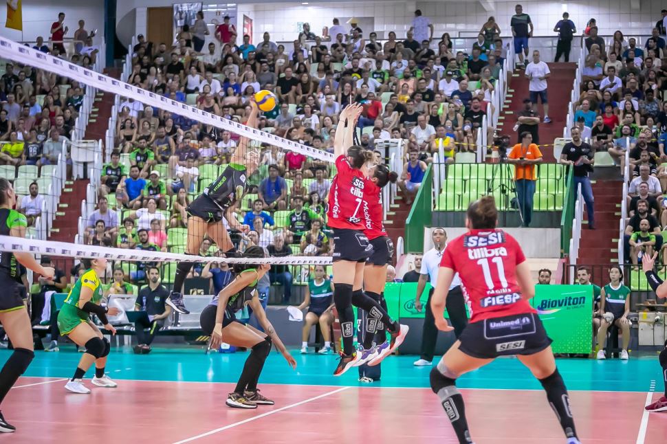 Sesi Bauru e Sesi Vôlei Bauru repetem rodada dupla pela Superliga Bet7k 2023/2024