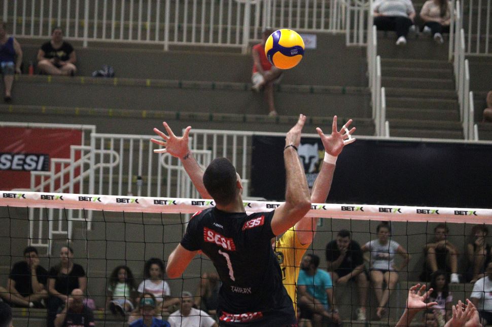 Sesi Bauru vence Vedacit Vôlei Guarulhos na Superliga Bet7K 2023/2024