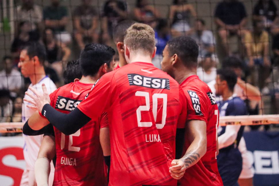 Sesi Bauru tem confronto direto contra Itambé/Minas na Superliga Bet7k