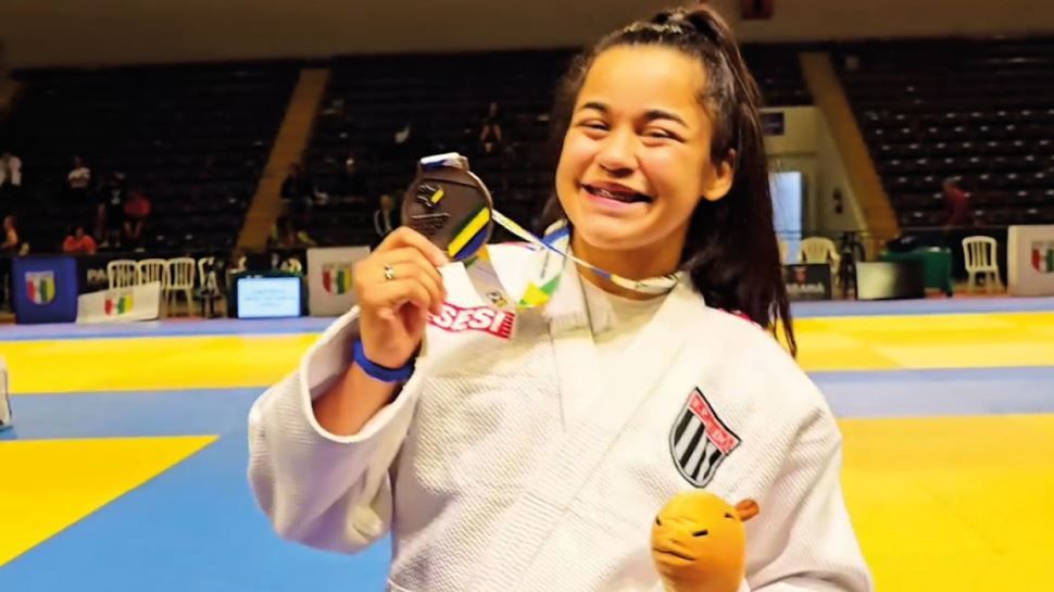 Judoca do Sesi-SP é bronze em Campeonato Brasileiro Sub-15