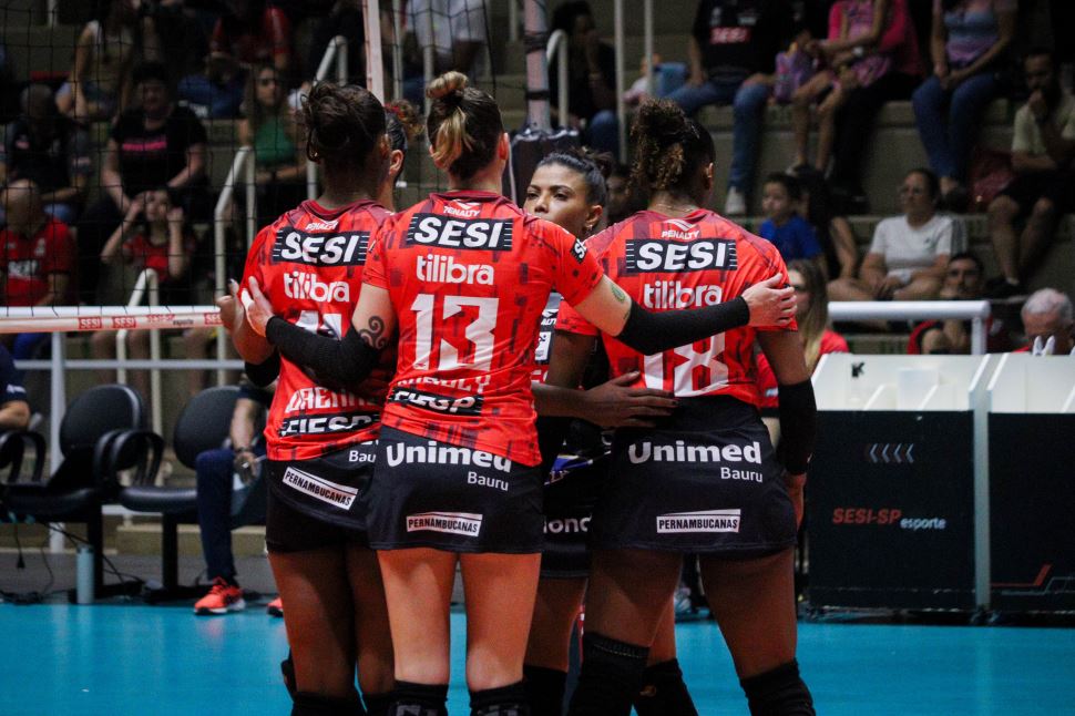 Sesi Vôlei Bauru tem clássico contra Osasco pela liderança do Paulista 2024