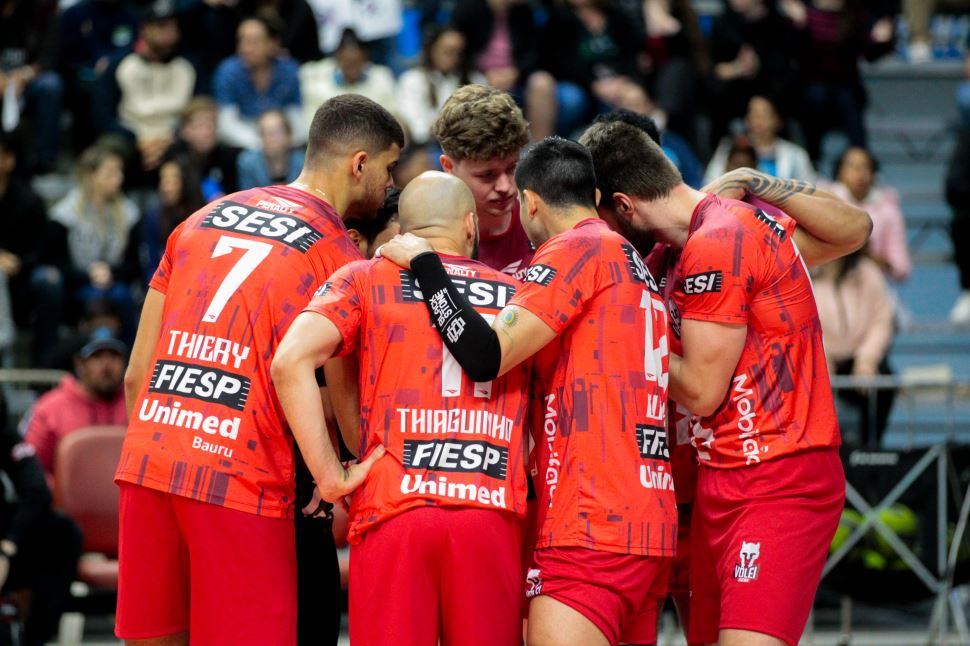 Sesi Bauru é superado pelo Saneago Goiás fora de casa na Superliga