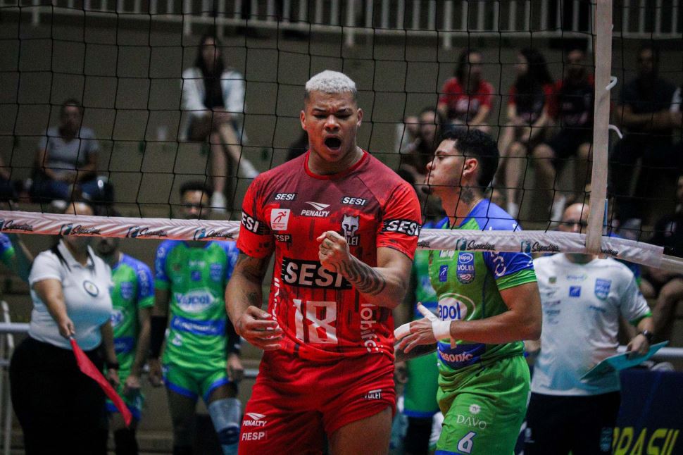 Sesi Bauru supera Viapol/São José em casa pela Superliga 2024/2025