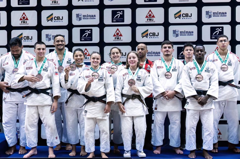 Sesi Judô tem resultados históricos no Troféu Brasil e Grand Prix Nacional