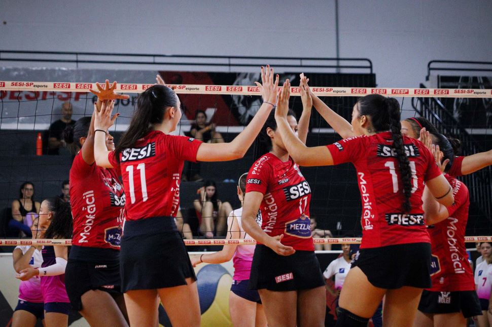 Categorias de base do vôlei do Sesi-SP são destaque estadual