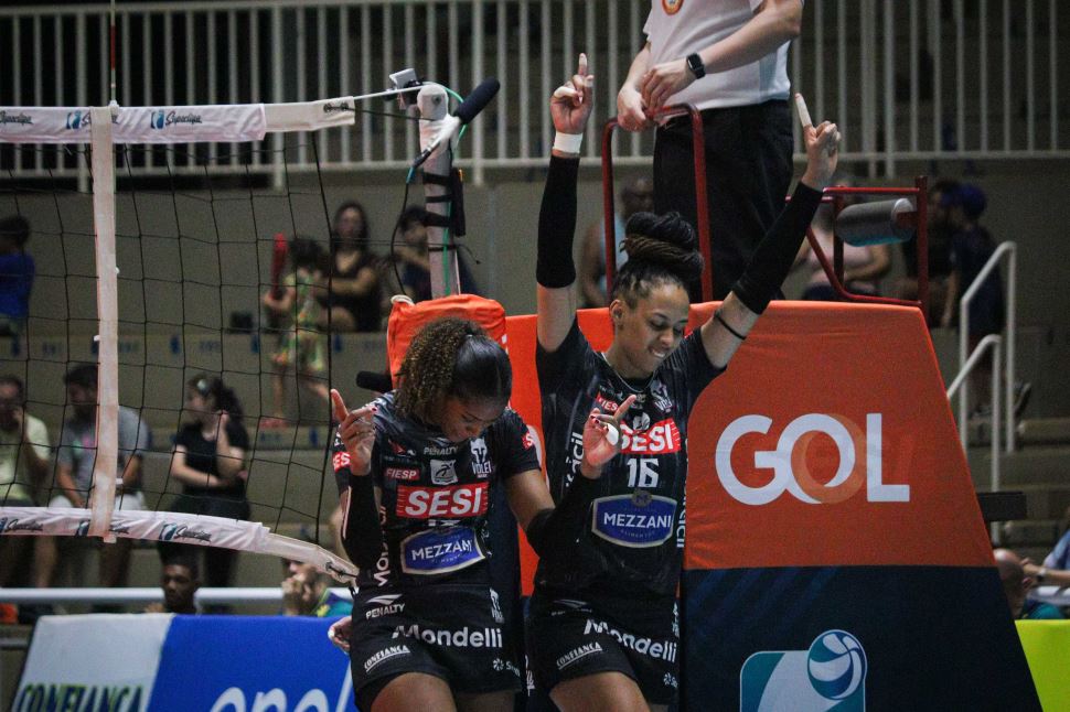 Sesi Vôlei Bauru visita ABEL Moda Vôlei pela Superliga 2024/2025