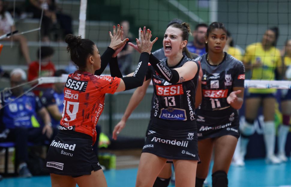 Sesi Vôlei Bauru vence ABEL Moda Vôlei fora de casa pela Superliga 2024/2025