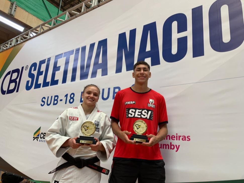 Sesi Judô encerra 2024 com seis medalhas em Seletiva Nacional Sub-18 e Sub-21