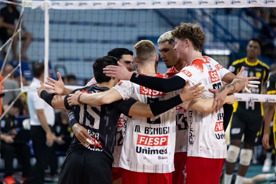 Sesi Bauru enfrenta APAN Roll-On Blumenau pela Superliga 2024/2025