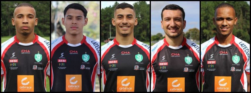 Sesi Jacareí Rugby tem cinco convocados para torneio de sevens em Mar del Plata 