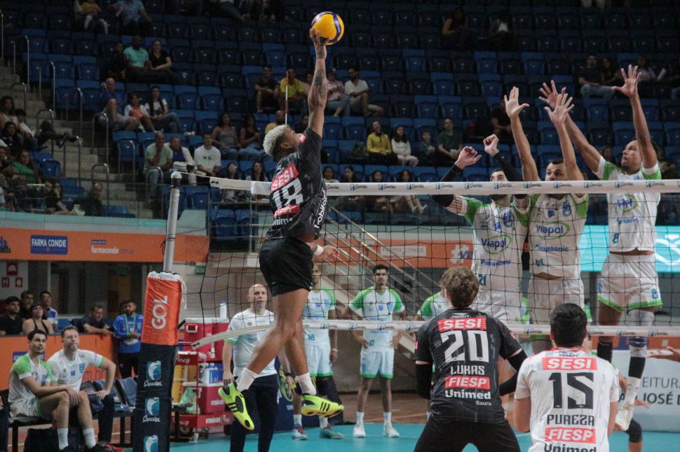 Sesi Bauru vence Viapol São José fora de casa pela Superliga 2024/2025