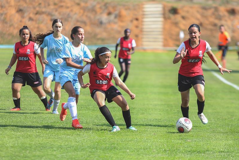 SESI-SP abre seletiva para equipe Sub-15 de futebol feminino visando o Campeonato Paulista 2025 