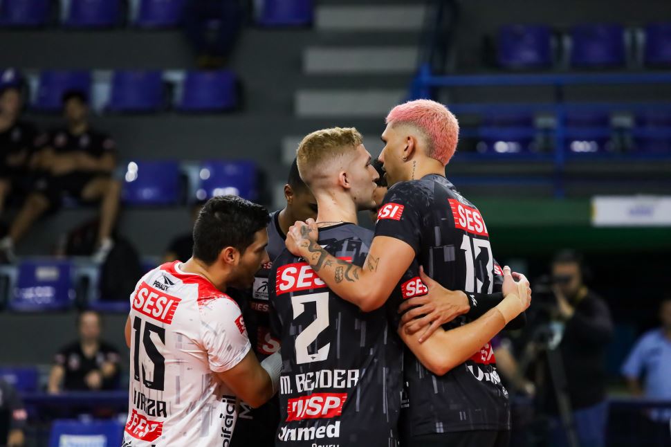 Sesi Bauru vence Club Olympic e se classifica para a semifinal do Sul-Americano de Clubes 2025