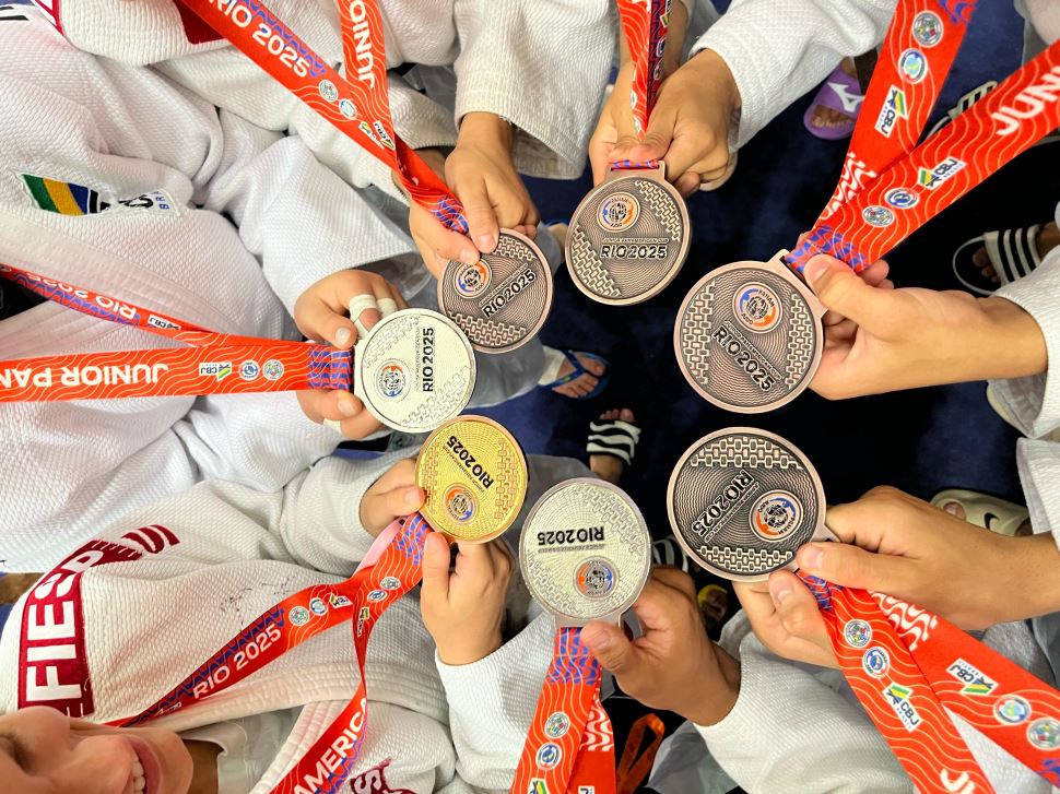 Sesi Judô conquista 10 medalhas em Copa Pan-Americana Júnior e Open Pan-Americano de Judô