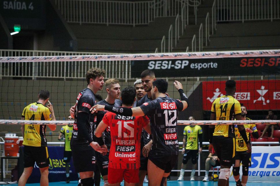 Sesi Bauru recebe Itambé Minas buscando sexta vitória consecutiva na liga