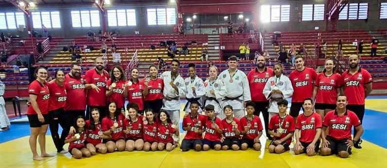Sesi-SP conquista oito medalhas em Brasileiro Região V de Judô