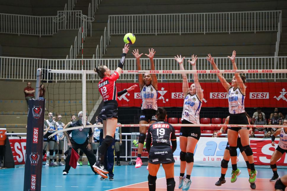 Sesi Vôlei Bauru enfrenta Renasce Sorocaba em mais uma rodada do Paulista 2025