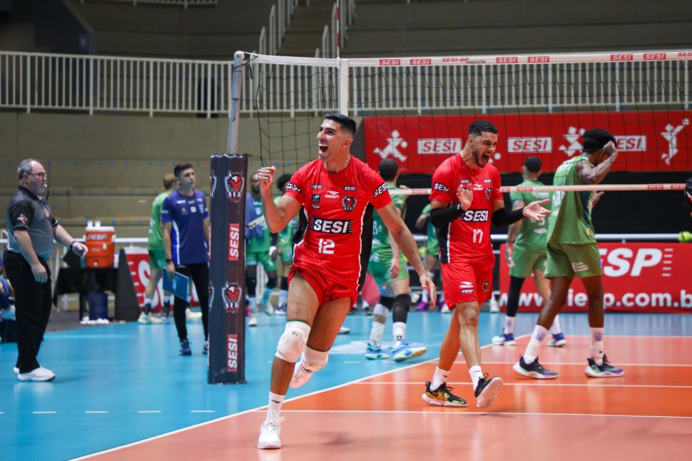De virada, Sesi Bauru bate Viapol Vôlei São José e vence segunda no Paulista 2025