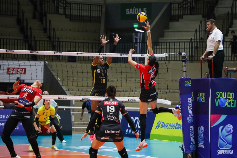 Em busca de segunda vitória na Superliga, Sesi Vôlei Bauru recebe Batavo Mackenzie