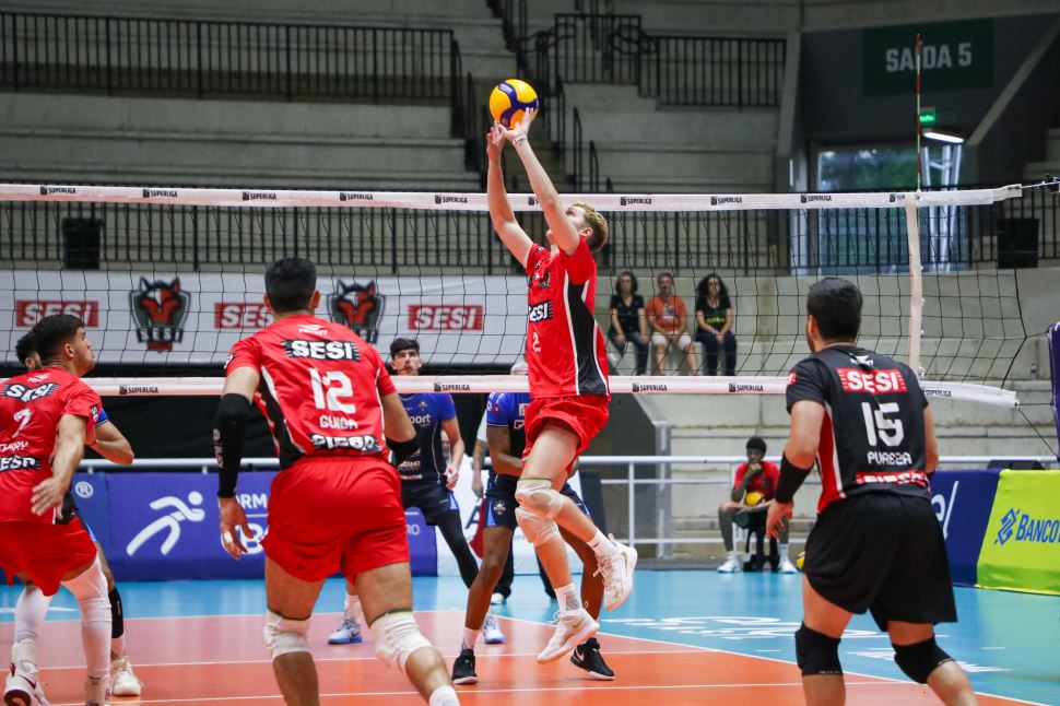Sesi Bauru sofre derrota para Suzano Vôlei na Superliga 25-26