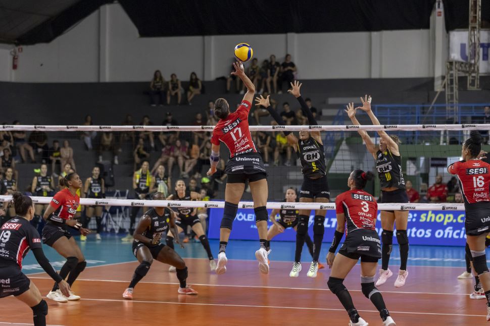 Sesi Vôlei Bauru sofre derrota para Dentil Praia Clube na Superliga 25-26