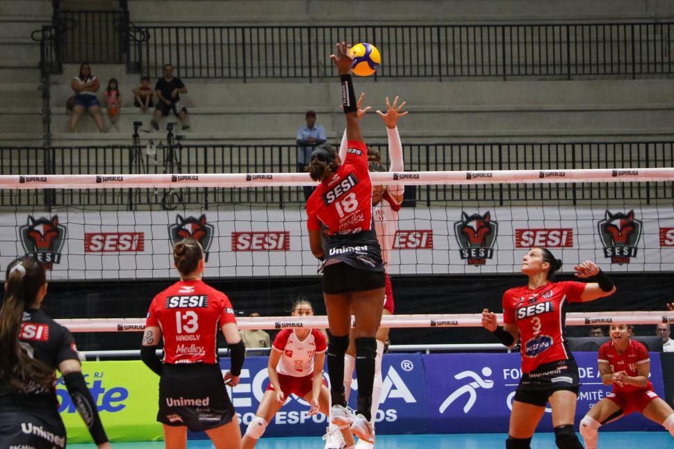 Sesi Vôlei Bauru recebe Brasília Vôlei buscando sequência de vitórias na Superliga