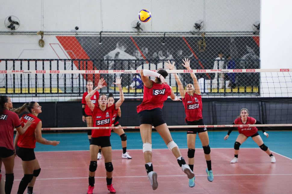 Sesi Bauru estreia na Superliga B Feminina contra A.A. São Caetano
