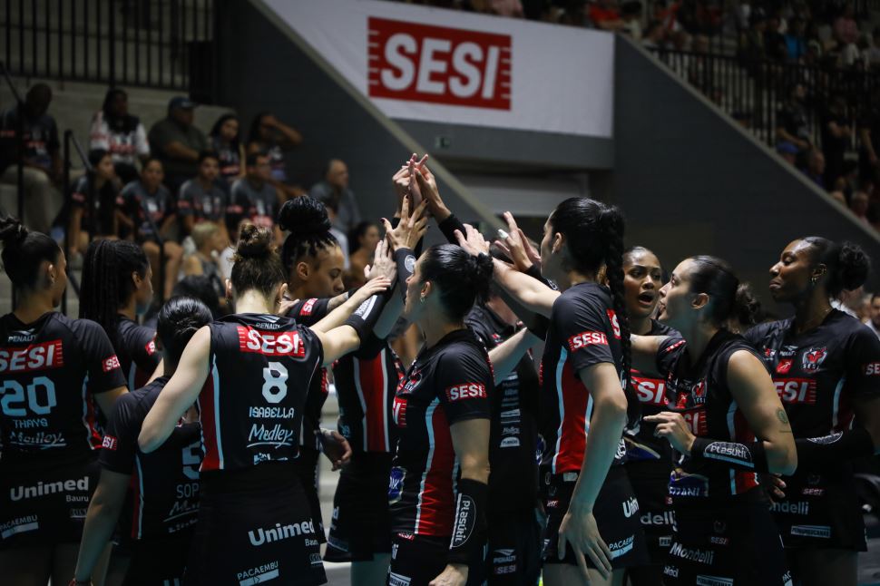 Sesi Vôlei Bauru estreia em 2026 contra Renasce Sorocaba fora de casa