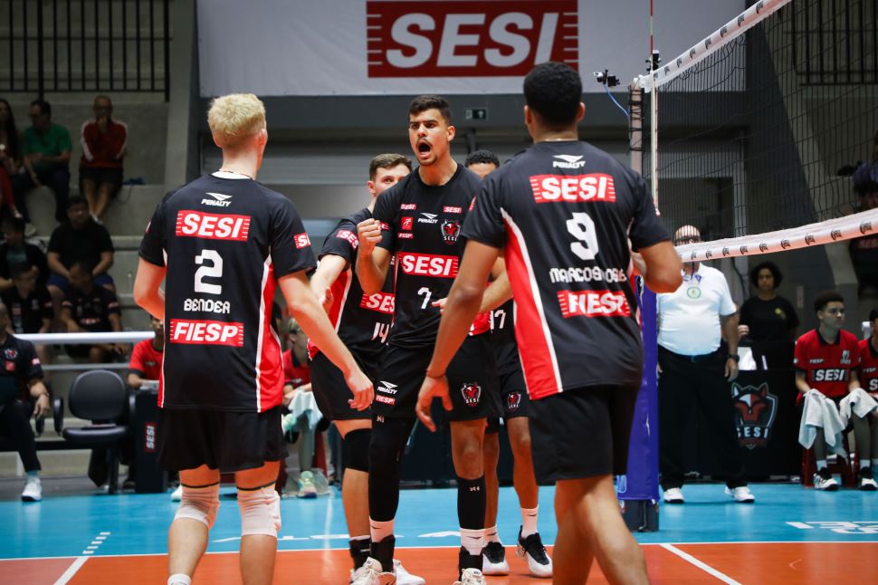 Sesi Bauru aplica virada sobre Itambé Minas e volta a vencer na Superliga