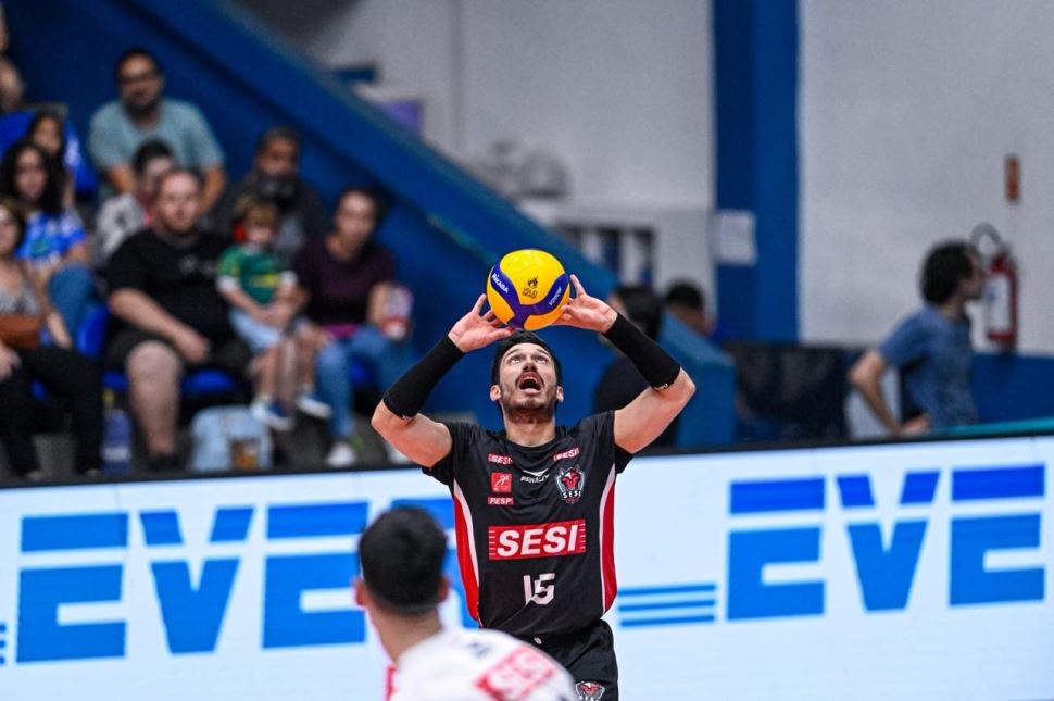 Sesi Bauru batalha fora de casa, mas é eliminado pelo Vôlei Renata na Copa Brasil 2026