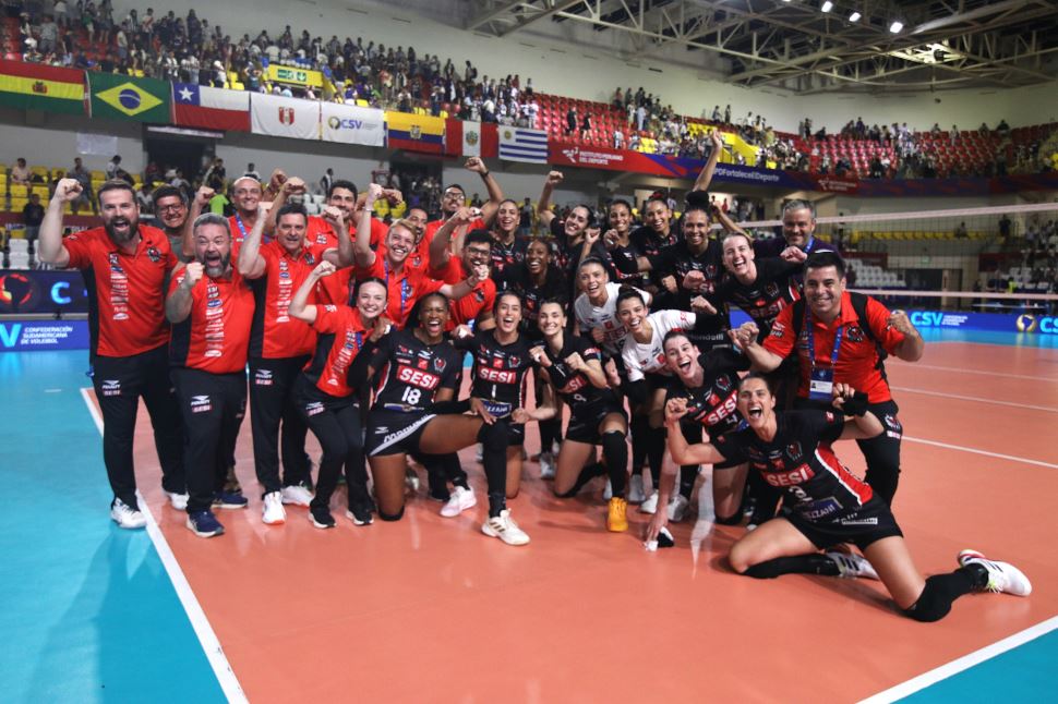 Sesi Vôlei Bauru vence Alianza Lima e conquista sua primeira vaga para o Mundial de Clubes