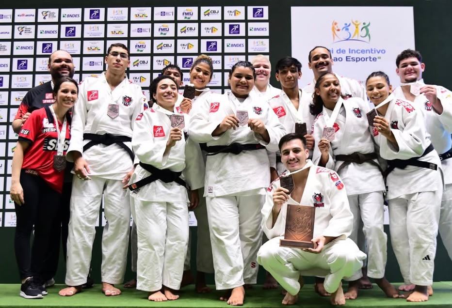 Judô do SESI-SP brilha no Troféu Brasil 2026 com 7 medalhas e terceiro lugar geral