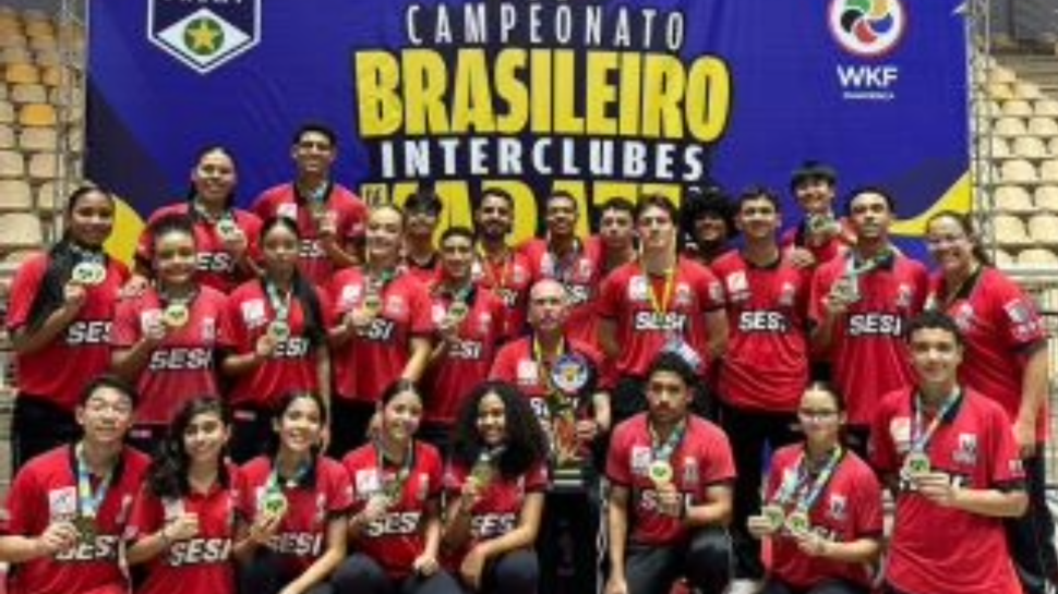 Altetas do SESI Esporte Karatê conquistam medalhas e classificações em importantes competições nacionais e estaduais