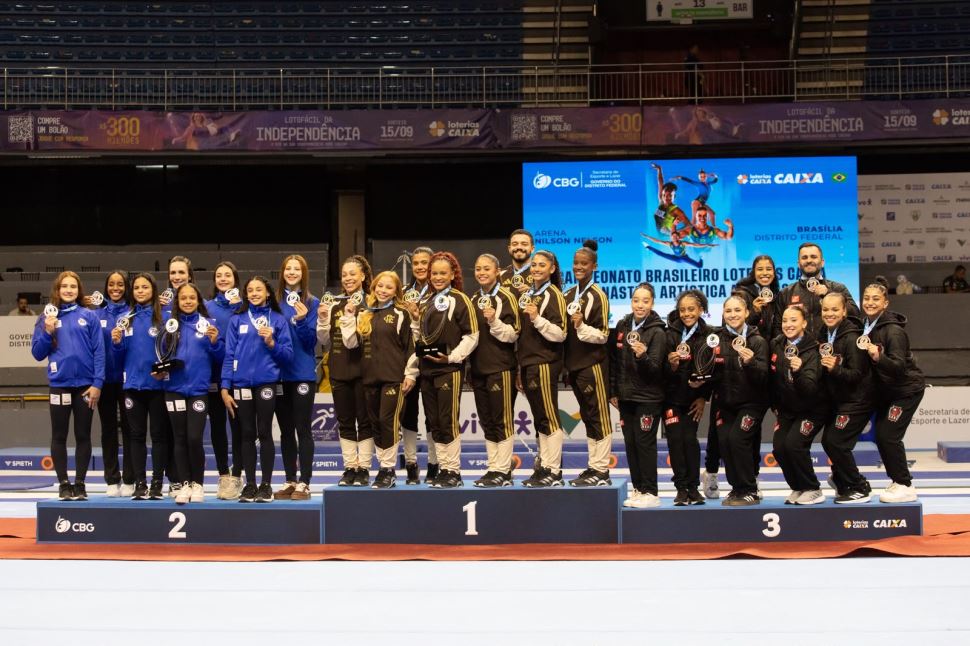 SESI-SP conquista bronze por equipes no Brasileiro de Ginástica Artística