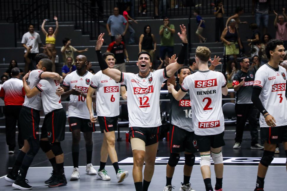 Em batalha de três horas, SESI Bauru supera Vôlei Mania Itaquá no Paulista 2026