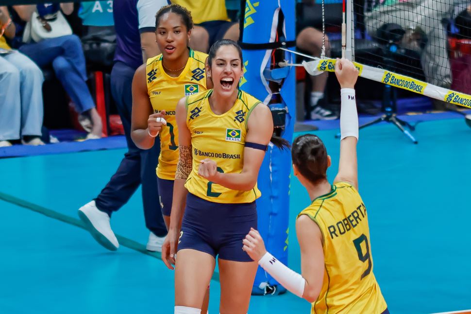 Diana é campeã do Sul-Americano e conquista vaga olímpica com Seleção Brasileira
