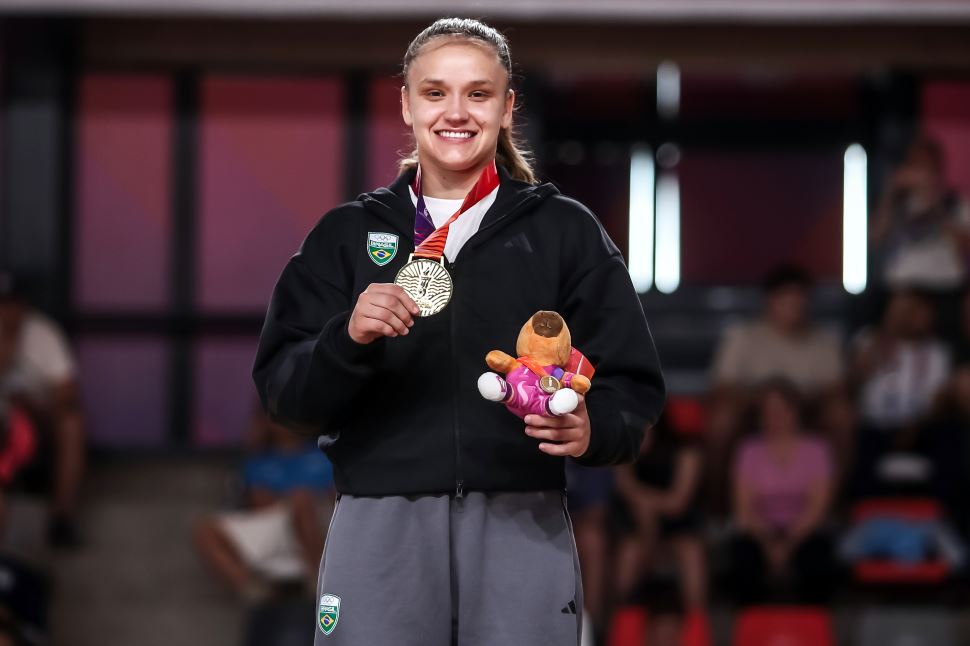 Gyovanna Andrade ganha dois ouros no judô dos Jogos Sul-Americanos
