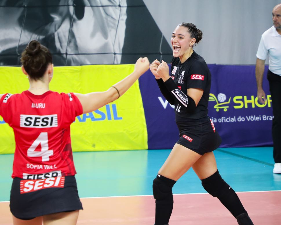 SESI Vôlei Bauru confirma saída de Giovanna, cria da base: “O SESI sempre vai estar no meu coração”