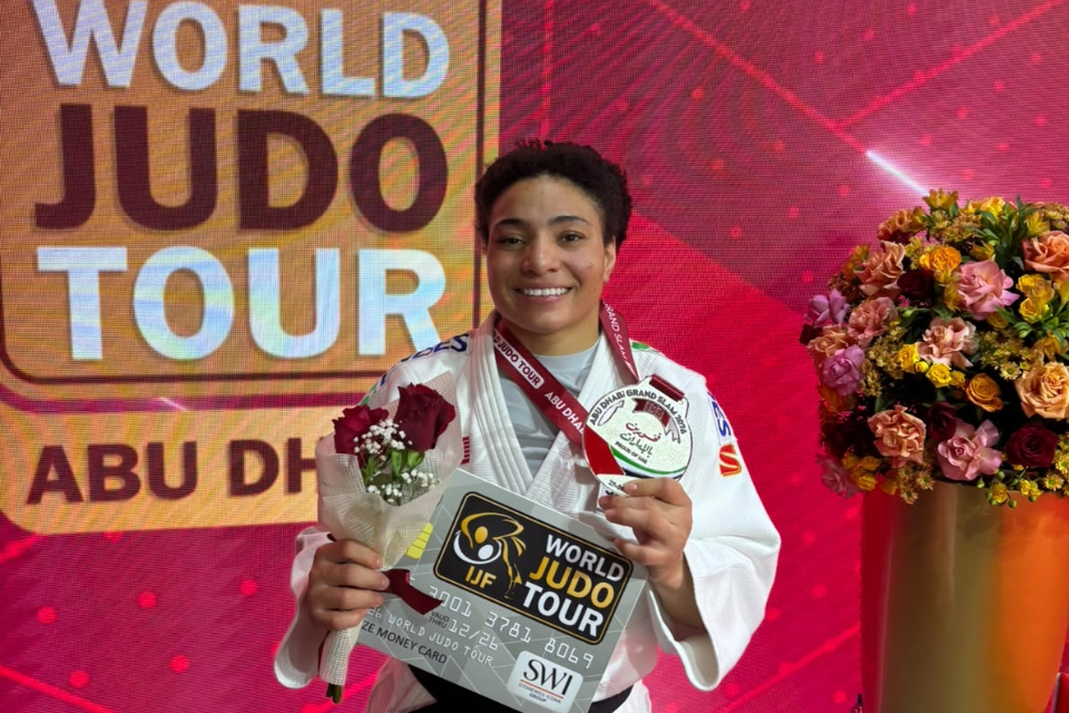 Shirlen Nascimento é prata no Grand Slam de Abu Dhabi