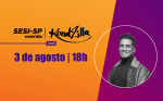 Kondzilla participa de bate-papo com alunos do SESI-SP