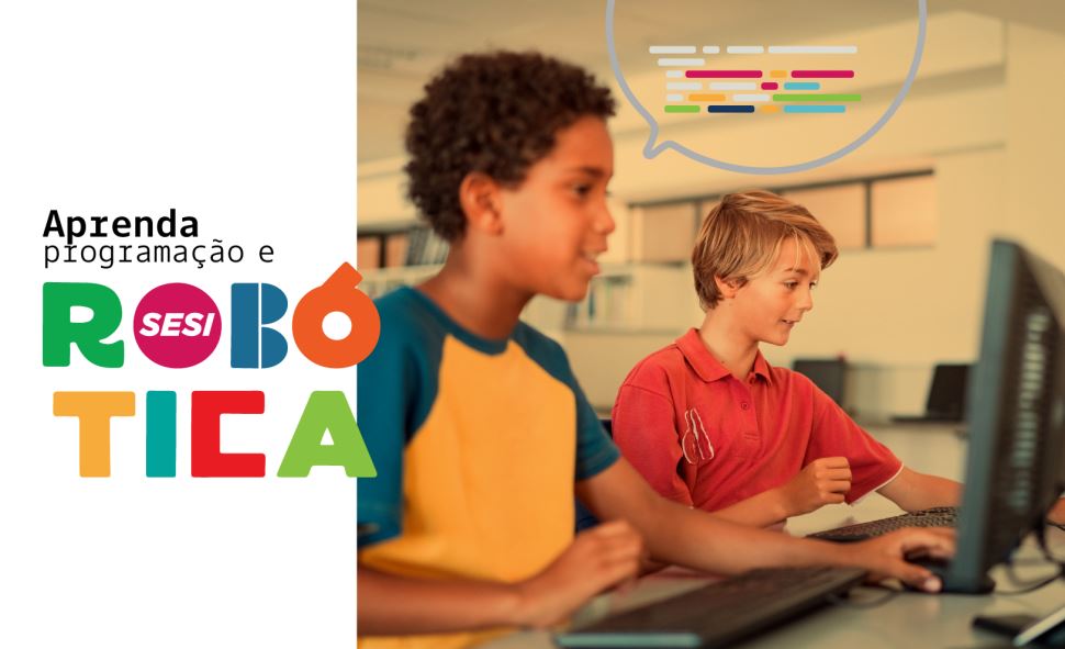 Escola Sesi de Mococa oferece curso gratuito de programação e robótica. Inscreva-se!
