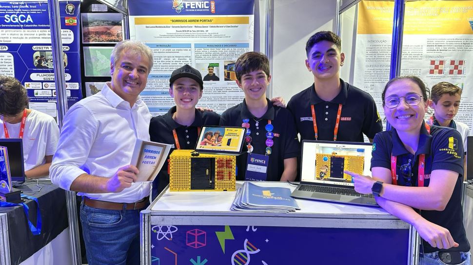 Alunos da Rede Escolar Sesi-SP são finalistas da Feira Nacional de Iniciação Científica em Salvador