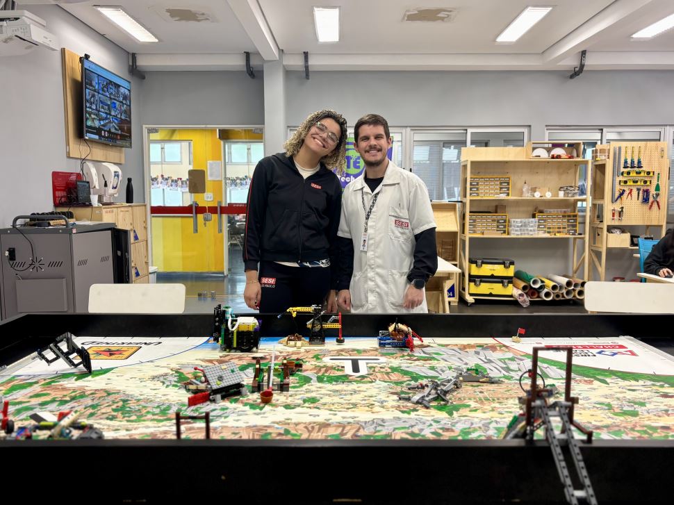 Aluna do Sesi AE Carvalho conquista a melhor nota do Estado de São Paulo na Olimpíada Brasileira de Robótica 